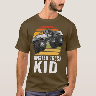 Retro Vintage Monster Lastbil Kid amp pappa Cars Ä T Shirt