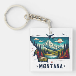 Retro Vintage Montana, Karta