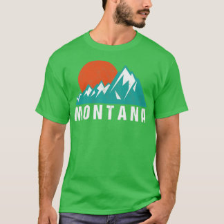 Retro Vintage Montana T Shirt