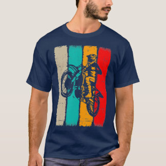 Retro Vintage Motocross Dirtbike Supercross Off T Shirt