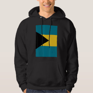 Retro Vintage National Flagga Bahamas Hoodie