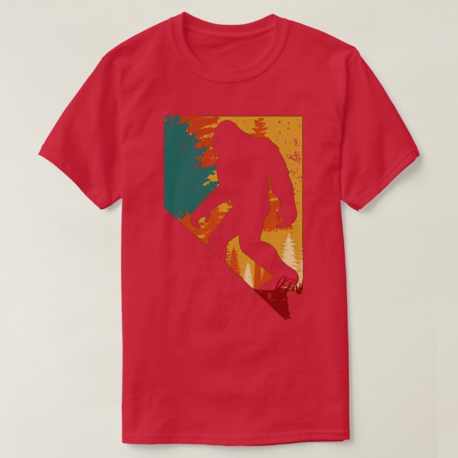 Retro Vintage Nevada T Shirt (Design framsida)