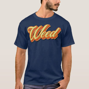 Retro Vintage Ogräs T Shirt