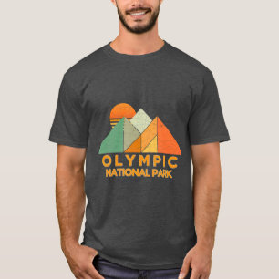Retro Vintage Olympic nationalpark T Shirt