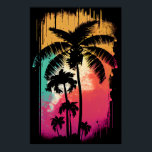 Retro Vintage Ombre Pop Art Handflatan Los Angeles Poster<br><div class="desc">Transportera dig till Los Angeles soliga stränder med den här Retro Vintage Ombre Pop Art Handflatan Träd Print. Den pulserande färg- och kombinationseffekten skapar ett unikt och öga-fångande biet som kommer att lägga till en aning retro-charm till vilket rum som helst. Träd i handflatan väcker en känsla av avslappning och...</div>