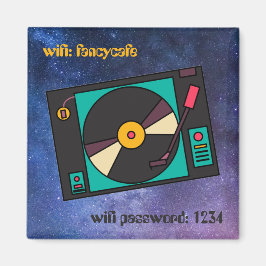 Retro-Vintage, omflyttbar anpassningsbar Magnet