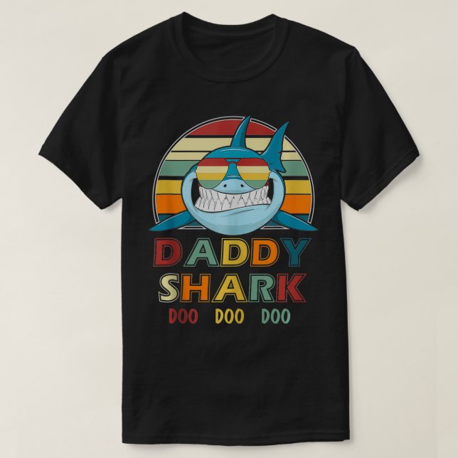 Retro Vintage Pappa Present Till Pappa  T Shirt (Design framsida)