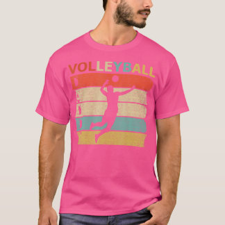 Retro Vintage pappa Volleyball Dadfars dag G T Shirt