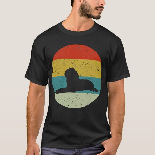 Retro-vintage-pekare T Shirt (Framsida)