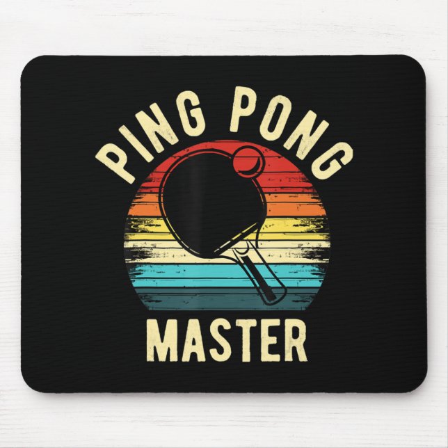 Retro Vintage PingPong  Musmatta (Framsidan)