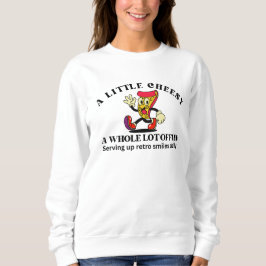 Retro Vintage Pizza Tecknad Film T Shirt