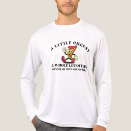Retro Vintage Pizza Tecknad Film T Shirt