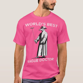Retro Vintage Plague Doktor Black Plague Dea T Shirt