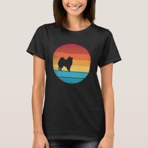 Retro vintage Pommern Hundar och sött djur 5 T Shirt