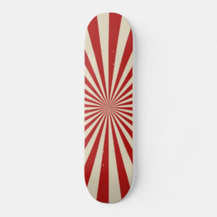 Retro-Vintage Popcorn Classic Spinning Wheel Decor Skateboard Bräda 20,5 Cm