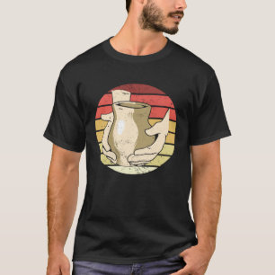 Retro Vintage Pottery Ceramics Teacher Pottery T Shirt