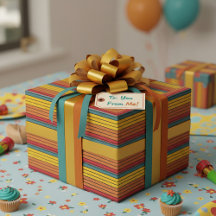 Retro vintage regnbågs solnedgångs ränder 