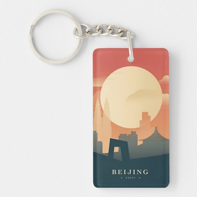 retro vintage resor souvenir Beijing China (Framsidan)