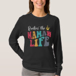 Retro Vintage Rockin' Mamaw Life Birthday Moth T Shirt<br><div class="desc">Retro Vintage Rockin'the Mamaw Life Birthday Mors dag</div>