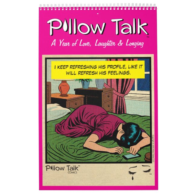 Retro Vintage Romantik Serie: Pillow Talk Kalender (Omslag)