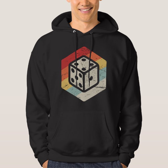 Retro Vintage Sällskapsspel er Hoodie (Framsida)