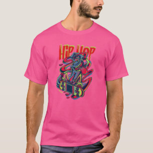 Retro Vintage Santa Cruz California Hip hop Skateb T Shirt