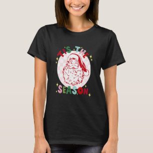 Retro Vintage Santa Tis, säsongen T Shirt