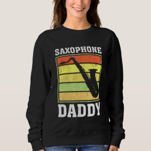 Retro Vintage Saxophone Music Graphic Saxophone Da T Shirt