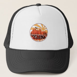 Retro Vintage Sedona Arizona Hiking Sunset Dawn So Keps