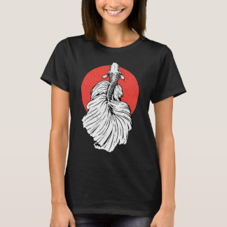 Retro Vintage Siamkampfisk T Shirt