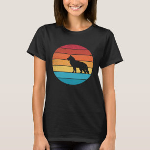 Retro vintage Siberian husky Hundar och sött djur T Shirt