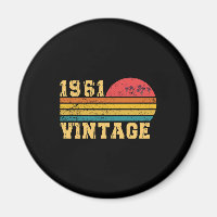 Retro Vintage Solnedgång 1961 Födelsedag