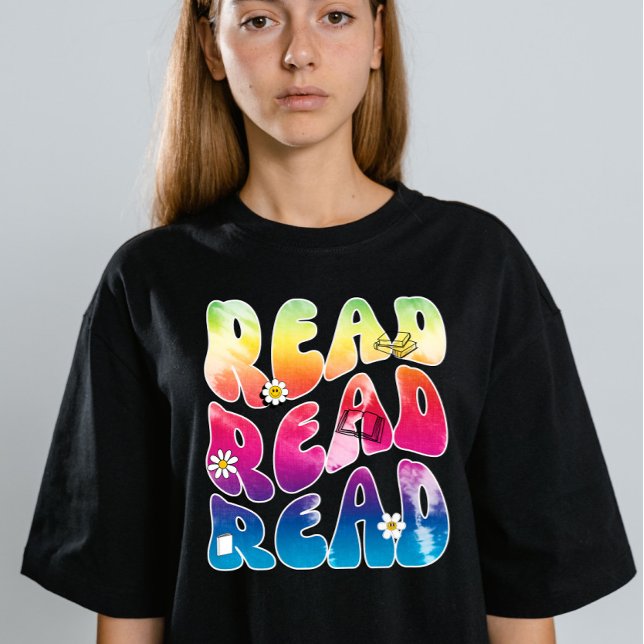 Retro Vintage, sommarläsning T Shirt (Skapare uppladdad)