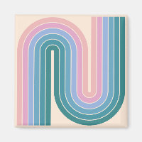 Retro Vintage Stil Geometric Design