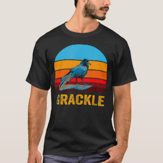 Retro Vintage Stil Sunset Grackle T Shirt