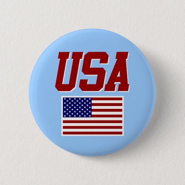 RETRO VINTAGE STIL USA PIN KNAPP (Framsida)