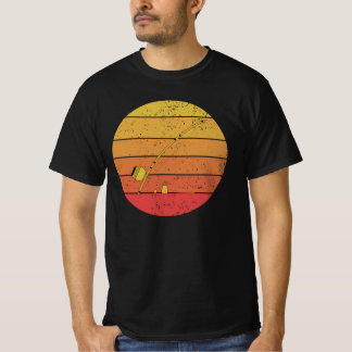 Retro Vintage Sunset Berimbau - Gift For Berimbau T Shirt