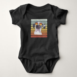 Retro Vintage Sunset Great dane Mamma Pappa T Shirt