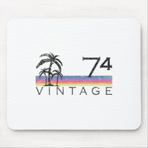 Retro Vintage Surfing 1974 Stilla havet Surf 50-år Musmatta