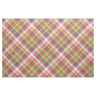 Retro-Vintage Tartan Squares Mönster Tyg