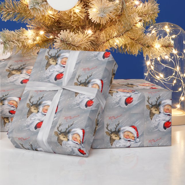 Retro vintage Tomtomrener party-skrot Presentpapper (Helgdagar)