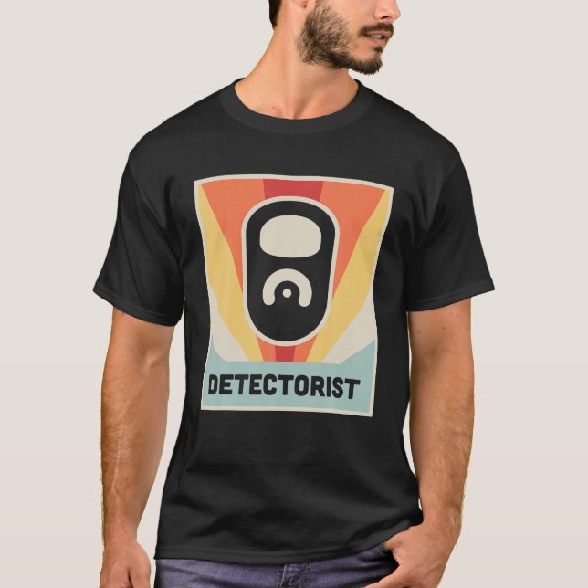 Retro-Vintage - Treasure Hunting T Shirt (Framsida)