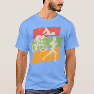 Retro vintage Triathlon 7 T Shirt