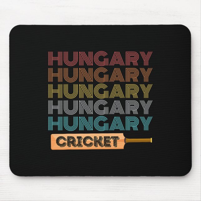 Retro Vintage Ungern Cricket  Musmatta (Framsidan)