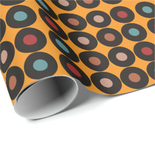 Retro Vintage Vinyl Records Music Birthday Presentpapper