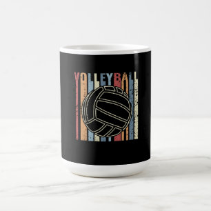 Retro Vintage Volleyball Kaffemugg