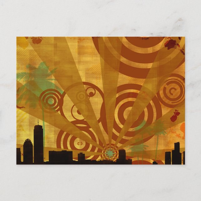 Retro-Vintage - Vykort (Framsida)