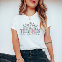 Retro Vintage Wildblomme Blommigt Lärare