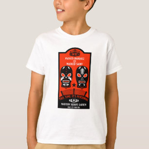 Retro Vintage Wrestling Poster T Shirt