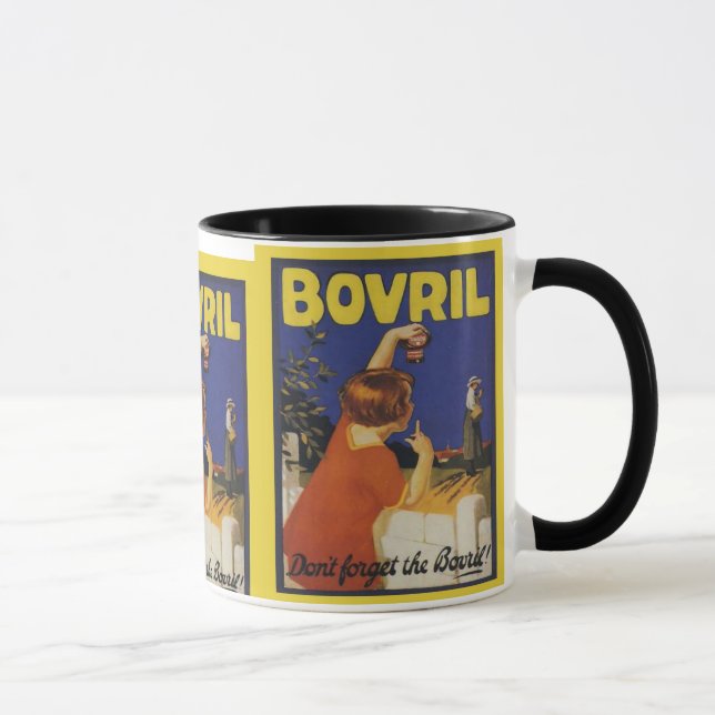 Retro vintageadvertizing, Bovril Mugg (Höger)